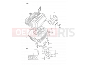 SUZUKI DS80 K (1989) (E24) 1 - CYLINDER