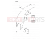 SUZUKI DS80 M (1991) (E03) 32 - REAR FENDER