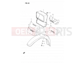 SUZUKI DS80 S (1995) (E03) 24 - HEADLAMP HOUSING