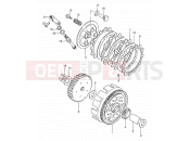 SUZUKI DS80 T (1996) (E24) 9 - CLUTCH