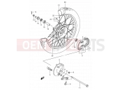 SUZUKI DS80 V (1997) (E03,E28,E33) 30 - FRONT WHEEL
