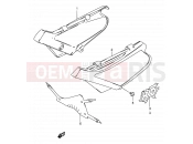SUZUKI DS80 V (1997) (E24) 22 - FRAME COVER