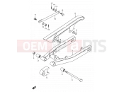 SUZUKI DS80 Y (2000) (E24) 31 - REAR SWINGING ARM