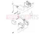 SUZUKI FB100 / FB100D G (1986) 26 - TURN SIGNAL LAMP (E24)
