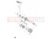 SUZUKI FB100 X (1999) 17 - KICK STARTER