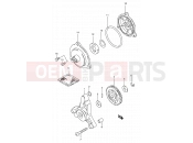 SUZUKI FB80 M (1991) 11 - OIL PUMP