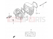 SUZUKI FZ50 G (1986) 1 - CYLINDER