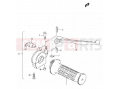 SUZUKI FZ50 K (1989) 48 - RIGHT HANDLE SWITCH (E06, E09, E10, E24, E25, E26)