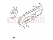 SUZUKI FZ50N P (1993) 5 - CRANKCASE COVER (E25,E26)