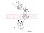 12 - OIL PUMP - Suzuki GN125E P (1993) (E03,E28,E33)