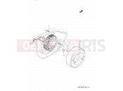 17 - MAGNETO - Suzuki GN125E R (1994) (E03,E28,E33)