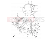 4 - CRANKCASE COVER - Suzuki GN250 P (1993)