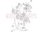21 - SPEEDOMETER - TACHOMETER - Suzuki GN250 P (1993)