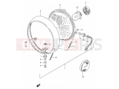 22 - HEADLAMP (E22,E25,E34,E39,E53) - Suzuki GN250 P (1993)