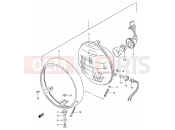 23 - HEADLAMP (E01,E02,E24,P95) - Suzuki GN250 P (1993)