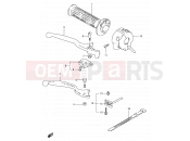 44 - RIGHT HANDLE SWITCH - Suzuki GN250 P (1993)