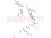 50 - CHAIN CASE - SHOCK ABSORBER - Suzuki GN250 P (1993)