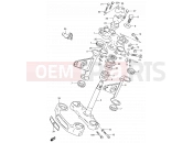 40 - STEERING STEM - Suzuki GN250 P (1993)