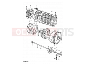 SUZUKI GP100 / GP100E X (1999) 9 - CLUTCH