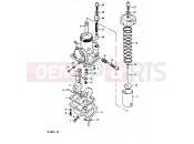 5 - CARBURETOR - Suzuki GP100 / GP100E D (1983)