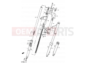 45 - FRONT FORK - Suzuki GP100 / GP100E D (1983)