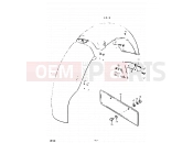SUZUKI GP100 N (1992) 62 - REAR FENDER