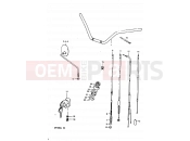 SUZUKI GP100U X (1999) 50 - HANDLEBAR