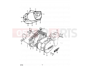 SUZUKI GP100U C (1978) 3 - CRANKCASE COVER