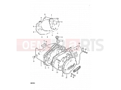 SUZUKI GP125 C (1978) 4 - CRANKCASE COVER