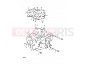 SUZUKI GP125U N (1992) 3 - CRANKCASE