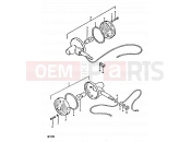 SUZUKI GP125U N (1992) 40 - TURN SIGNAL LAMP (E14)