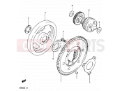 9 - STARTER CLUTCH - Suzuki GR650 / GR650X E (1984)