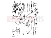 38 - WIRING HARNESS - Suzuki GR650 / GR650X E (1984)