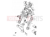54 - STEERING STEM (GR650D/E) - Suzuki GR650 / GR650X E (1984)