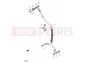 65 - FRONT BRAKE HOSE - Suzuki GR650 / GR650X E (1984)