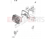 SUZUKI GS1000G T (1996) 45 - REAR COMBINATION LAMP (E22, E25)