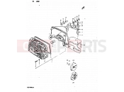 SUZUKI GS1000G X (1999) 42 - REAR COMBINATION LAMP (E02, E04, E21)