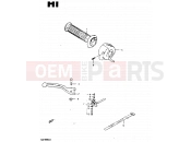 SUZUKI GS1000G X (1999) 67 - RIGHT HANDLE SWITCH
