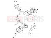 SUZUKI GS1100G E (1984) 28 - TURN SIGNAL LAMP (E02, E04, E15, E16, E17, E18, E22, E26)