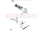 SUZUKI GS1100G E (1984) 45 - RIGHT HANDLE SWITCH