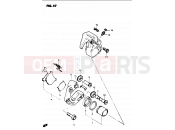 SUZUKI GS1100G E (1984) 47 - FRONT CALIPERS