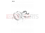 25 - HEADLAMP - Suzuki GS450L T (1996)