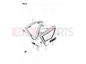 51 - FRAME COVER (MODEL X) - Suzuki GS450L T (1996)