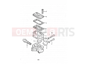 SUZUKI GS550 T (1996) 61 - MASTER CYLINDER (SINGLE DISK)
