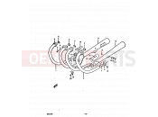 SUZUKI GS550D T (1996) 13 - MUFFLER