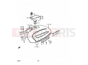 SUZUKI GS550D T (1996) 43 - FUEL TANK
