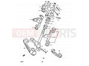 SUZUKI GS550E T (1996) 49 - STEERING STEM