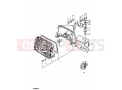SUZUKI GS850G X (1999) 46 - REAR COMBINATION LAMP (E34)