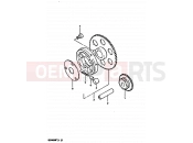 8 - STARTER CLUTCH - Suzuki GSX400FE X (1999)