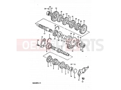 15 - TRANSMISSION - Suzuki GSX400FE X (1999)